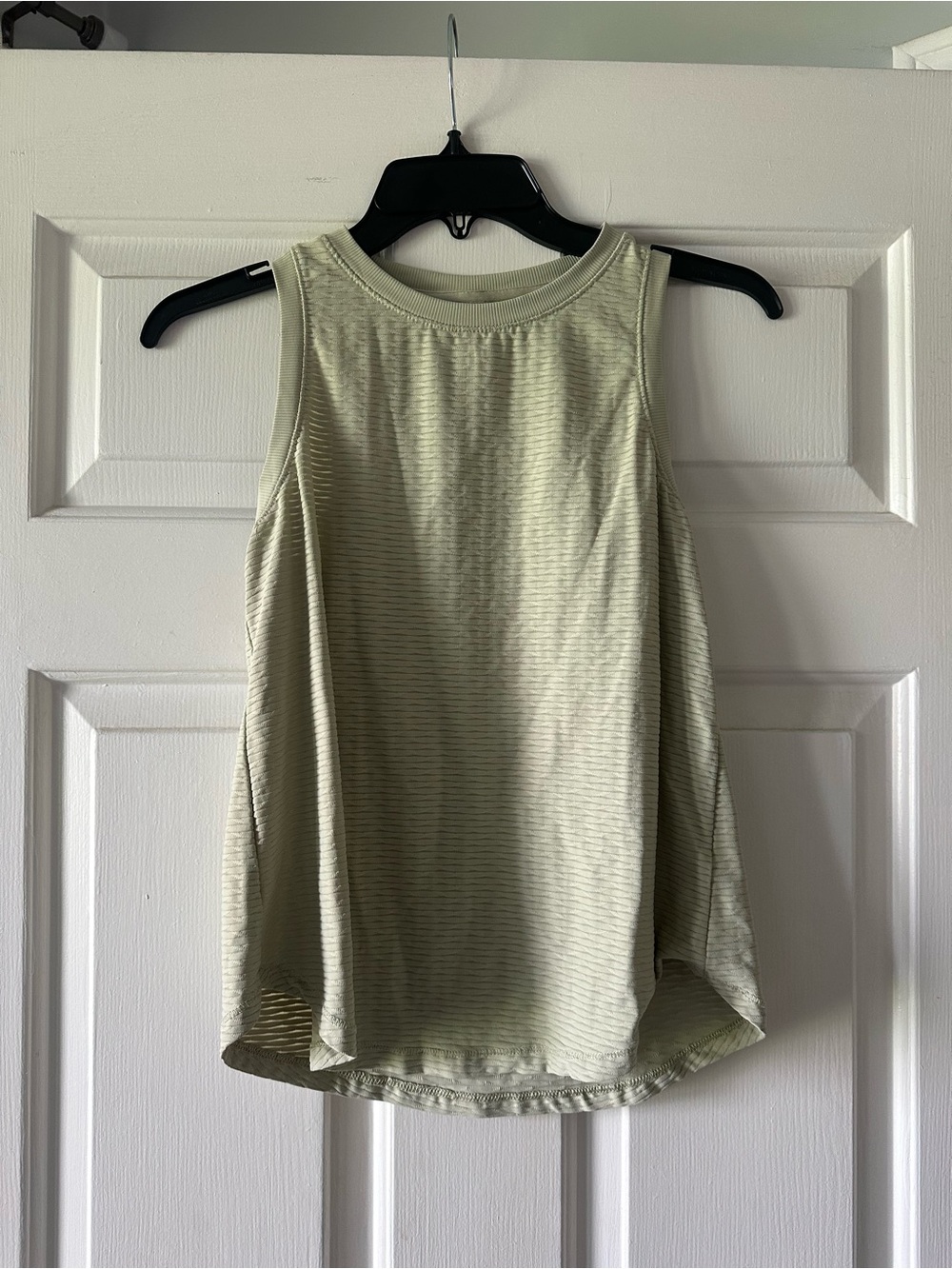 CALIA by Carrie Underwood Olive Green Ribbed Muscle Tank